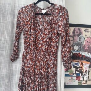 Floral Long Sleeve Dress